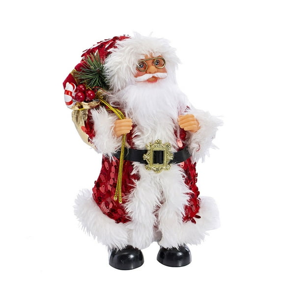 Dalazy Standing Santa Claus Ornaments Interesting Home Adornments Lovely Tabletop Adornment Christmas Doll Xmas Figurine Decor Type 3