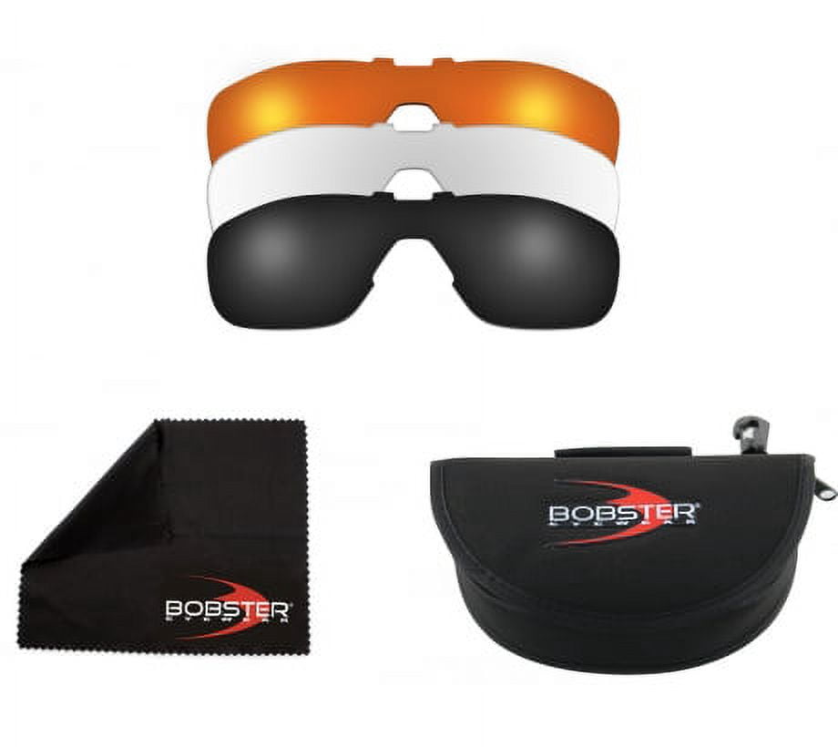 Bobster Enforcer Interchangeable Sunglasses Black