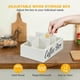 thumbnail image 2 of Wooden Coffee Station Organizer Box Tea Bag Dispenser Storage Basket for Home Office Hotel - Black, 2 of 5
