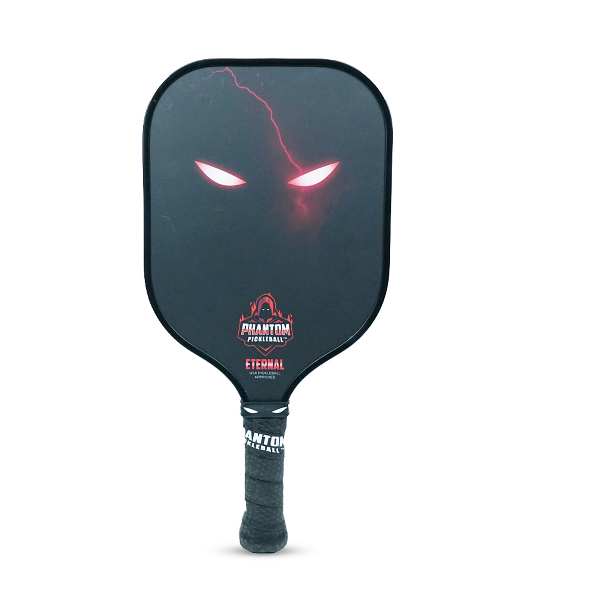 Phantom Eternal (Red) 14mm T700 Carbon Fiber Pickleball Paddle with Cover