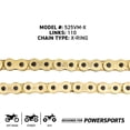 thumbnail image 2 of Niche Sprocket Chain Set for Yamaha MT-09 16/45T 525 X-Ring Motorcycle MK1004863, 2 of 9