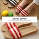 thumbnail image 4 of ELAYARD 1Par Zapatillas Creativas Rojas Para Pareja En Casa Con Material Durable Y Transpirable, 4 of 7