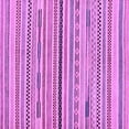 thumbnail image 1 of Ahgly Company Indoor Square Abstract Purple Modern Area Rugs, 6' Square, 1 of 4