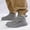 F-691Grey, variant on ZHOGXU Toddler Kids Boys Sneakers Non Slip Flat Sole Soft Sole Comfortable Thickened Warm Shoes For Outdoor Activities,Beige,8-9 Years