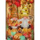 thumbnail image 2 of Cuadros Decorativos Kits de pintura de diamante 5D DIY Imagen de gnomo de taladro con forma especial parcial (YXC198) Likrtyny embutido en tela, 2 of 8
