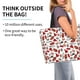 thumbnail image 2 of Fotbe Red Food Bolsa Tote Estética de Lona con Estampado para Mujer - Bolsa Reutilizable de Hombro Casual para Vacaciones, Compras, Trabajo y Gimnasio, 2 of 8