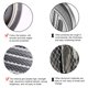 thumbnail image 4 of sweethay Ventilación de techo de pared de acero inoxidable, ventilador de cocina a prueba de viento desmontable portátil, accesorios Herramientas y ferretería, 4 of 6