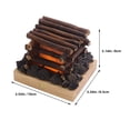 thumbnail image 2 of FOMIYES Decorativa Cafe Con Llama Artificial Y Brillo Ajustable Para Y Dormitorio, 2 of 8