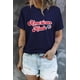 thumbnail image 2 of ABPHQTO Camiseta de manga corta con estampado en forma de corazón y bandera americana azul para mujer, 2 of 5