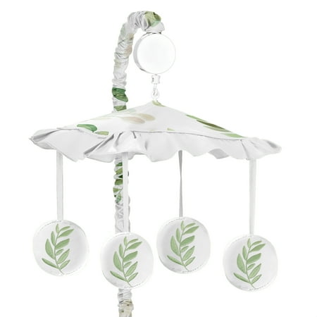 UPC: 0846480081524 | Botanical Floral Leaf Musical Mobile by Sweet Jojo Designs