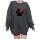 thumbnail image 1 of ICHUANYI Liquidación Moda de mujer Otoño Impreso Blusa suelta de manga larga Cuello redondo Casual Pullover Tops Sweatershirt ICHUANYI WER202308172519, 1 of 3