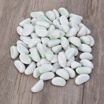 Masteelf Pebble Crystal Artificial Polished Sand Stone Microlandscape Decorative Fish Tank Bottle Stones White