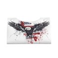 thumbnail image 2 of Fuzoiu American Flag Eagle Art Print Tissue Box Cover, PU Leather Tissue Holder,Decorative Facial Paper Organizer for Bathroom Living Room Bedroom Countertop Office Desk Car Home, 2 of 7