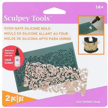 Polyform Sculpey Bakeable Silicone Mold Lace