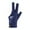 Blue Left Hand, variant on Pebbuoy 1Pc Billiards Glove Anti-slip Sweat-absorbing Breathable Men Women Left Hand Snooker Cue Sport 3-Finger Glove Billiards Accessories