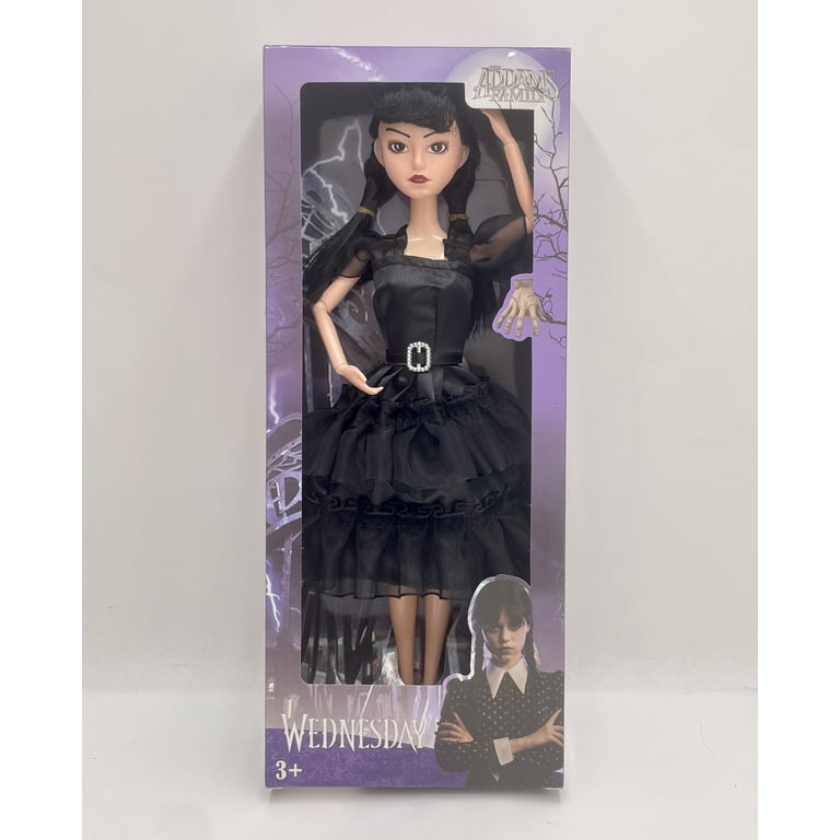 6pcs/set Wednesday Addams Family Action Figure Toy Gift For Kids Figurine  Collectibles Model Doll With Base