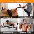 thumbnail image 4 of Pull Up Bar with Level Meter for Doorway, No-Screw Chin Up Bar, Adjustable Strength Training Pull-Up Bars, 440LB Capacity, 4 of 6