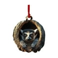 thumbnail image 2 of Clearance! Animal Christmas Ornament,Christmas Tree Animal Pattern 2D Acrylic Ornament,Forest Animal Decoration, Seasonal Decor for Christmas Tree,Keepsake Gifts Christmas Tree Hanging Decor, 2 of 7