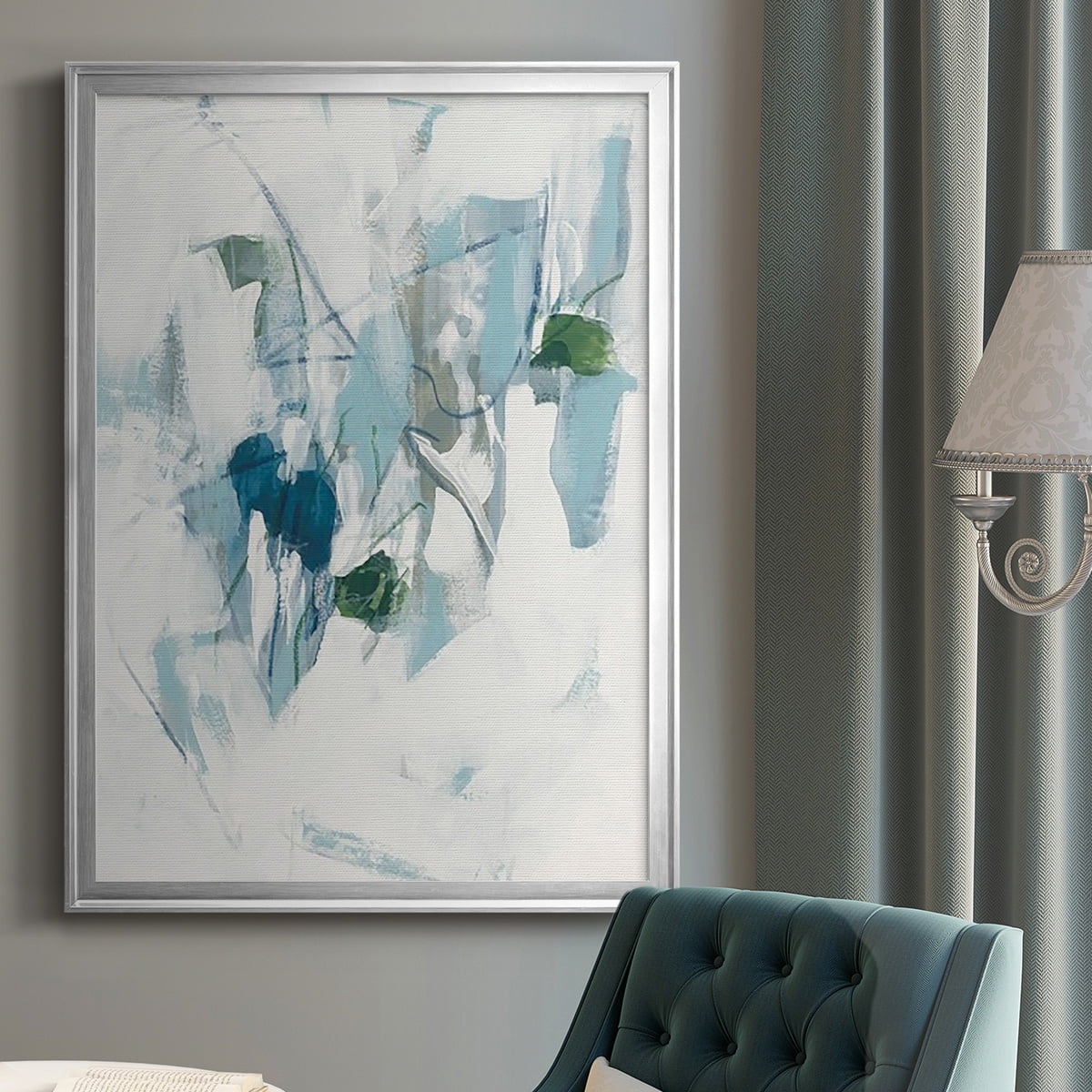 Ice Cavern II Premium Framed Print, in Gold, Black, or Silver - Ready to Hang