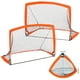 thumbnail image 1 of Porterías de fútbol TFixol, juego de 2, tamaño 3.6'x2.7', portátiles, plegables, 1 of 8