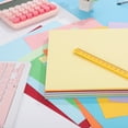 thumbnail image 4 of Shisuyan 100 Sheets Colored Card Stock Paper Assorted Colors Card Stock Card Making Paper Thick Craft Paper A4 Classroom Craft Supplies 230gsm, 4 of 9