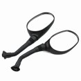 thumbnail image 1 of 2pcs 6mm 8mm Motorcycle Rearview Mirror E-Bike Rearview Mirrors Electromobile Back Side Convex Mirror Classic Oval, 1 of 2