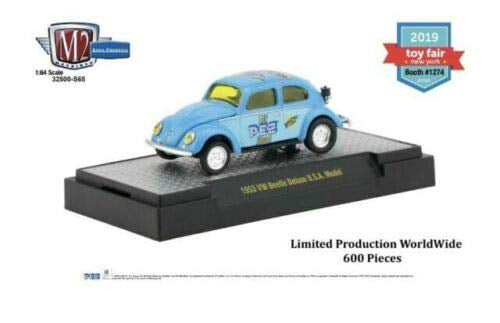 M2 MACHINES 1/64 1953 VW BEETLE DELUXE USA MODEL 2019 NY TOY FAIR EXCLUSIVE 