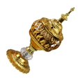 thumbnail image 1 of fastboy Wrought Iron Incense Burners Buddhism Censer 1 Decor House Tea, 1 of 6
