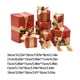 thumbnail image 3 of Adornos navideños, cajas de regalo para adornos navideños, cajas de regalo para debajo del árbol de Navidad, accesorios de decoración para ventanas, cajas de regalo decorativas con cabeza apilada, 3 of 6