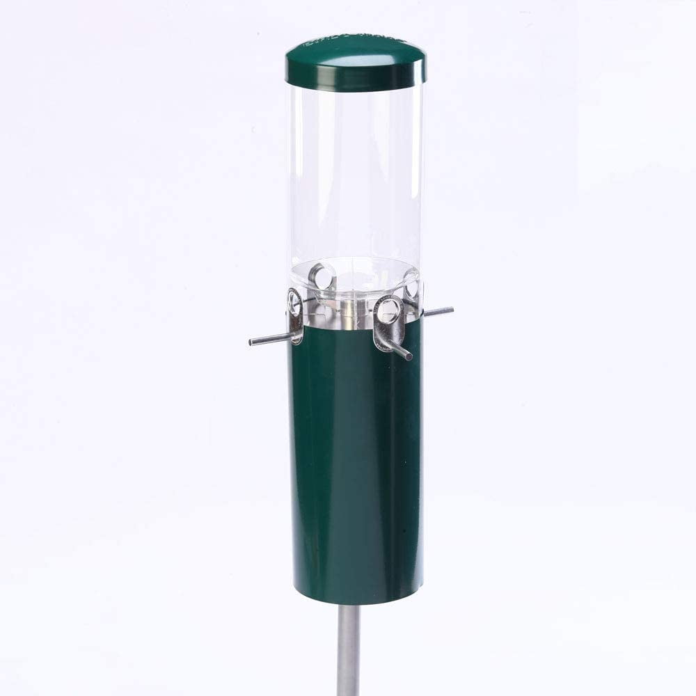 Birds Choice NP431 Classic Feeder with Built-In Squirrel Baffle and Pole