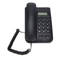 thumbnail image 4 of Wall Phone, Feel Clear Office Phone Energy Saving Incoming Call Small Extension Wearable Accessible  for Home Black, 4 of 7