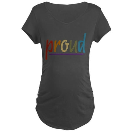 

CafePress - Earth Pride Maternity Dark T Shirt - Maternity Dark T-Shirt