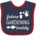 thumbnail image 3 of Inktastic Future Gardening Buddy Boys or Girls Baby Bib, 3 of 4