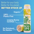thumbnail image 6 of Eco Lips Vegan Bee Free Plant Pod Organic Lip Balm, 3 Pack Variety, 6 of 7