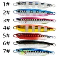 thumbnail image 4 of Jigging-señuelo de pesca de lubina Artificial, anzuelo de Metal fundido 2021 Japen, 10/15/20/30/40/50g, fundición a tierra, 4 of 4
