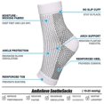 thumbnail image 3 of High-quality Women Men Soothe Socks For Neuropathy Compression Ankle Compression Soothe Sock February2, 3 of 5