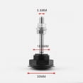 thumbnail image 4 of 1Pcs Car Quick-Pins Push Button Billet Hood Pins Lock Clip Kit, 4 of 4