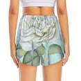 thumbnail image 4 of Fotbe Vintage Rose1 Womens High Waist Running Shorts Athletic Workout Quick Dry Shorts for Women with Pockets Gym Yoga Summer Shorts-X-Large, 4 of 9