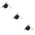 thumbnail image 4 of Qarigey Sombrero académico, tocado de fibras, gorras de recuerdo de la Academia, suministros de Cosplay, accesorios de fiesta, tocado de Type4 NO4, 4 of 6