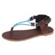 thumbnail image 2 of Sandalias de mujer, zapatos frescos de verano, zapatos de playa, sandalias de pellizco de estilo romano de tacón plano Wmkox8yii shjk2012, 2 of 9