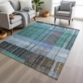 thumbnail image 6 of Dalyn Rugs Machine Washable Indoor/Outdoor Chantille Teal 9' x 12' Rug, 6 of 9