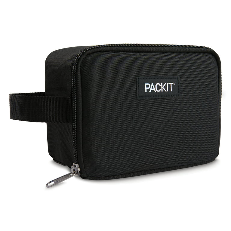 Packit Snack Pack, Black, Reusable, Freezable