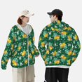 thumbnail image 4 of Balery Tropical Fruit Men's Women's UPF 50+ Sun Protection Lightweight Hoodie Performance Long Sleeve Shirt for Fishing Running-X-Large, 4 of 7