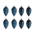 thumbnail image 3 of 8 Pieces Christmas Tree Decorations with Cone Pendant, Christmas Decoration Blue A, 3 of 9