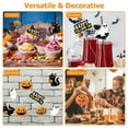 thumbnail image 5 of Imountek 25Pcs Halloween Party Striped Decorative Straws, Disposable Paper Straw Decor Halloween Party Supplies, 5 of 9