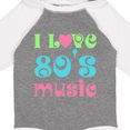 thumbnail image 4 of Inktastic I Love 80's Music Boys or Girls Long Sleeve Baby Bodysuit, 4 of 5