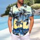 thumbnail image 2 of Mens Casual Manga Corta Botón Abajo Camisas Impresas Bolsillo Turndown Cuello Blusa para Verano Al Aire Libre Casual Uso Diario Hombre Manga Corta Botón Abajo Camisas con Bolsillo, 2 of 6