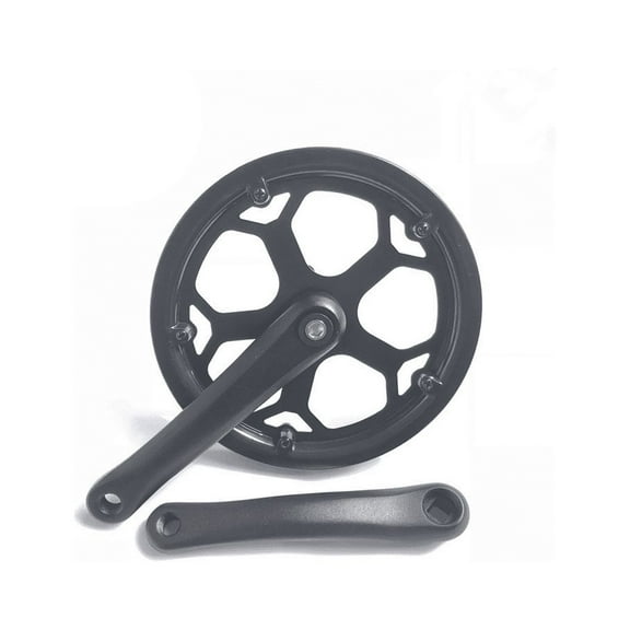 New Arrivals Folding Bike Crankset 48T Square Hole 170Mm Cnc Bicycle Crank Set Sprocket