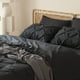 thumbnail image 4 of Juego de edredón Bedsure King Size negro con 7 piezas, 4 of 9