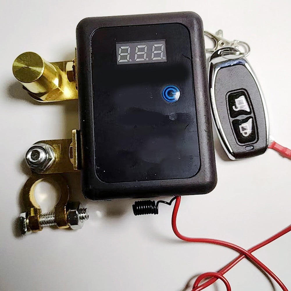 Kill Switch For Car Remote Battery Disconnect Switch 12V 260A With Led Digital Fangkenuo
